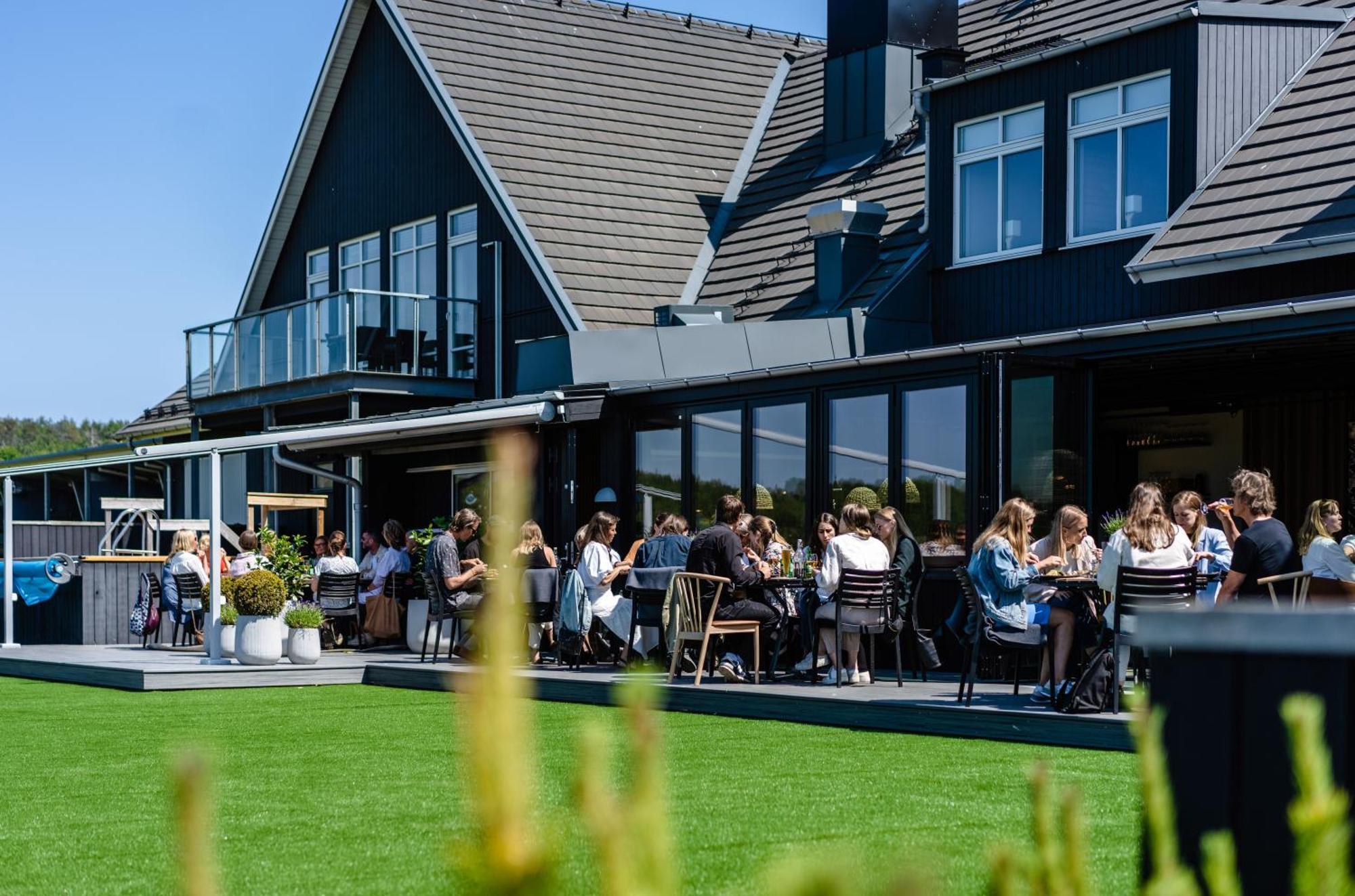 Halmstad Golfarena Hotell & Laegenheter Strandlida Екстериор снимка