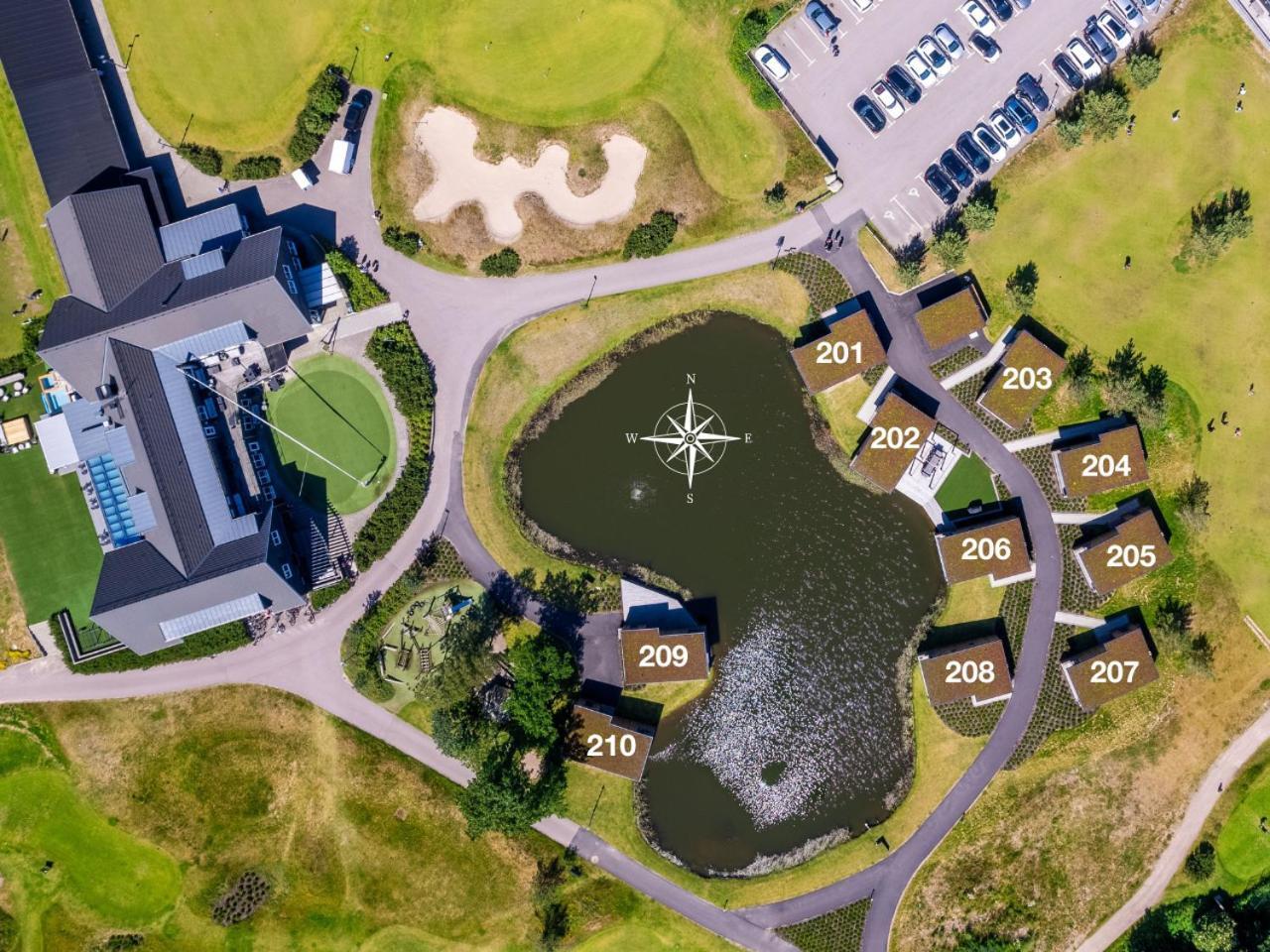 Halmstad Golfarena Hotell & Laegenheter Strandlida Екстериор снимка
